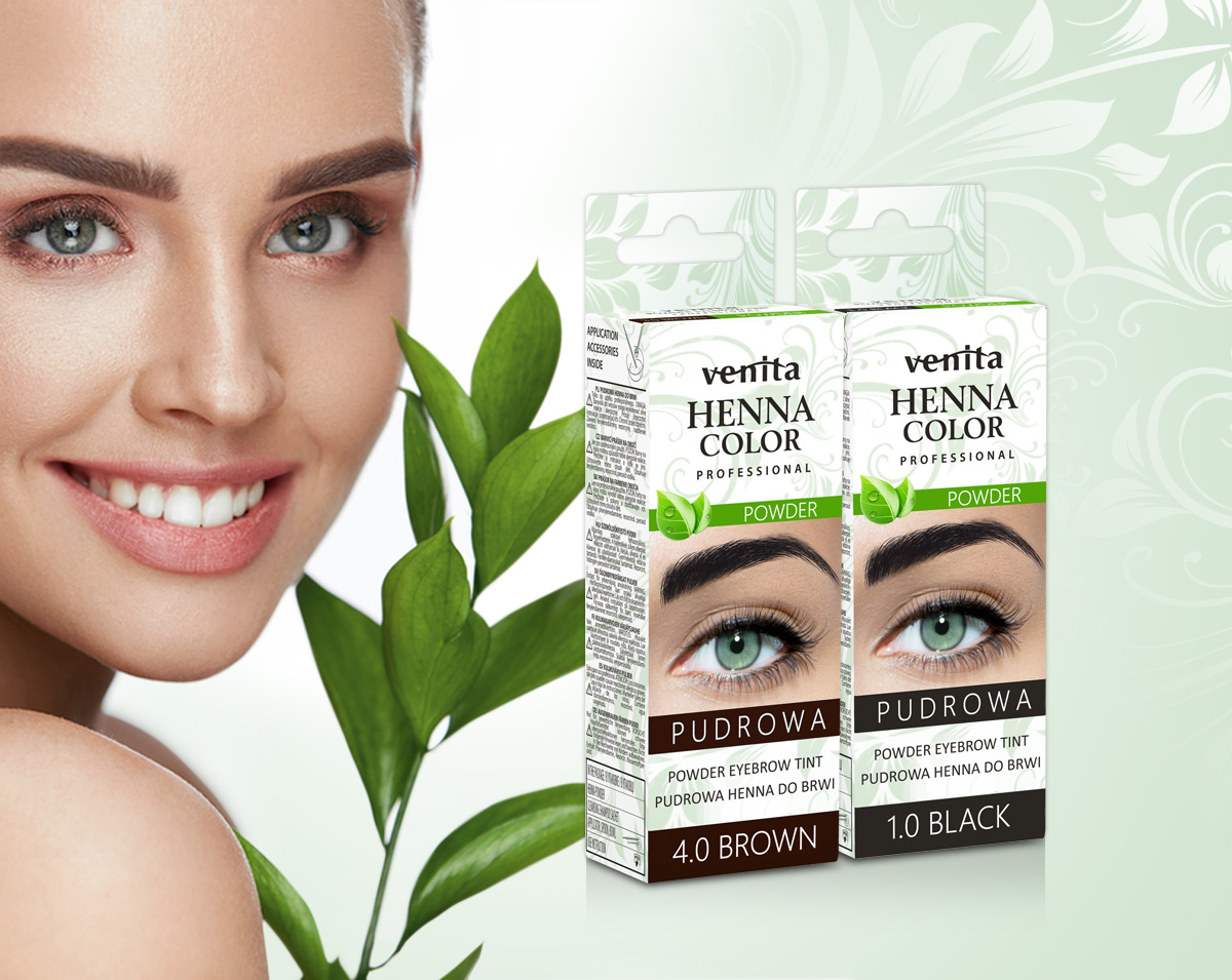 Порошковая хна для бровей Venita